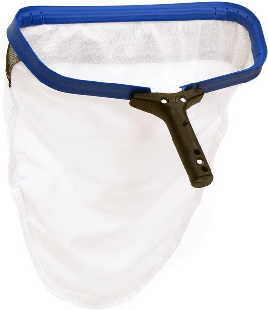 Schepnet - Bladschep - Zwembad Onderhoud - Duurzame rand - 356 cm - Blauw