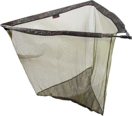 Schepnet - Camo - 42 inch - Mesh met Drijvende Floaters - Voor Karpervissers