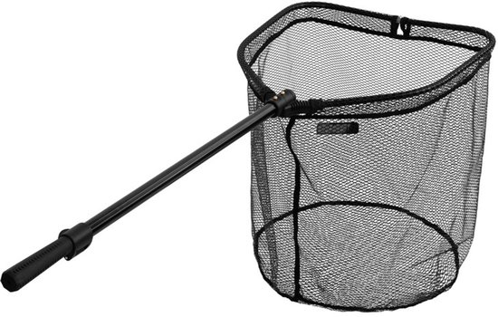 Schepnet - Delphin - Halfer - Voor roofvis - Rubber gecoat van Merkloos