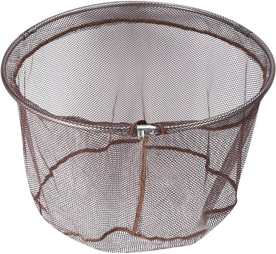 Schepnet Hoofd - Visnet Accessoire - Outdoor Vissen - Sneldrogend Net - 40 cm - Grijs