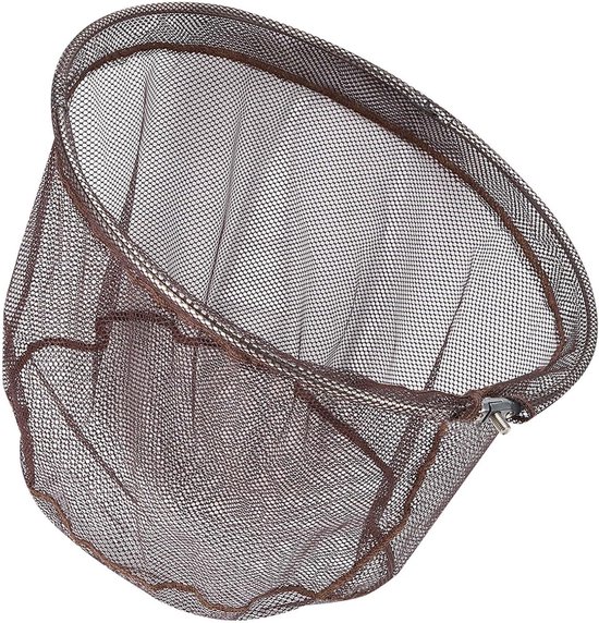 Schepnet Hoofd - Visnet - Vissen Vangen - Sneldrogend Mesh - 40 cm Diameter - Zwart