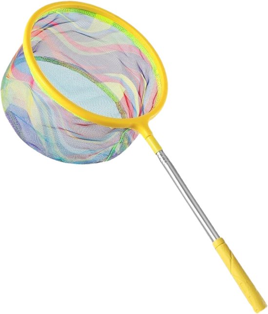 Schepnet Inklapbaar - Visnet Telescoop - Vissen Buiten - Sneldrogend Materiaal - 124 cm Uittrekbaar
