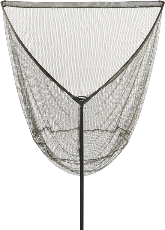 Schepnet Karpervissen - Visnet Handvat - Veilige Vangst - Lichtgewicht Koolstofvezel - 42 Inch - Olijfgroen