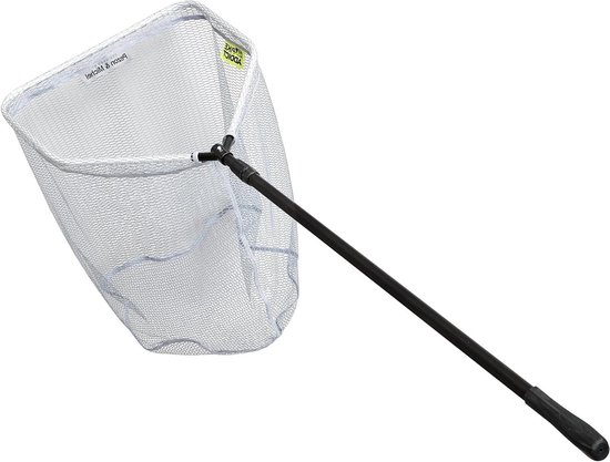 Schepnet - Landingsnet Vissen - Grote Vissen Vangen - Rubberen Net - 60x50 cm - Veelkleurig van Merkloos