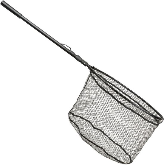 Schepnet - Landingsnet Vissen - Streetfishing - One Flick Locking - 50x40x30cm - Multi van Merkloos