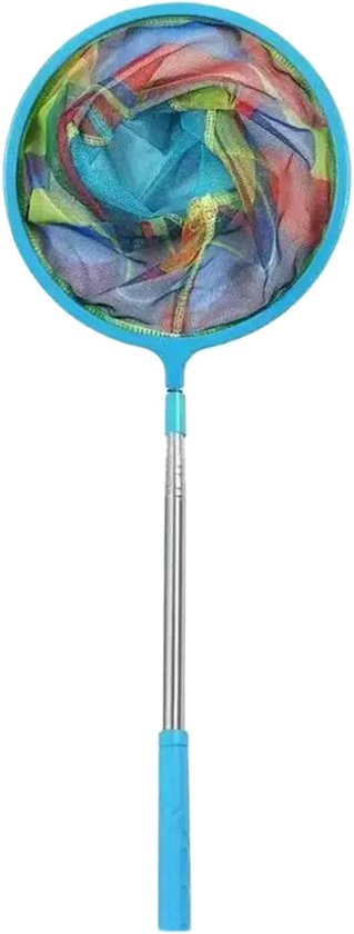 Schepnet Opvouwbaar - Visnet Telescoop - Water Planten Vangen - Snel Drogen Ontwerp - Tot 175 cm - Blauw
