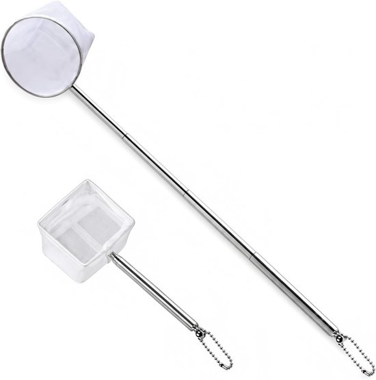 Schepnet Set van 2 Vierkant en Rond 20-46 cm