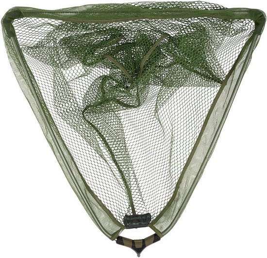 Schepnet - Visnet Inklapbaar - Vissen Vangen - Power Folding Triangle - 30 inch - Groen