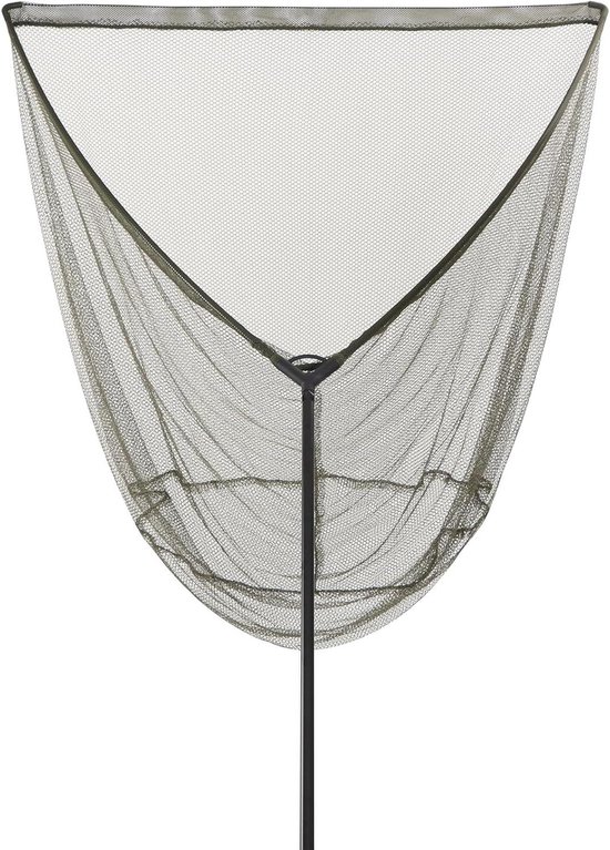 Schepnet Visnet - Karpernet Vangnet - Vissen Vangen - Lichtgewicht Koolstofvezel - 42 Inch Net - Olijfgroen