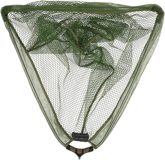 Schepnet - Visnet - Mobiele visser - Inklapbaar frame - 30 inch - Groen