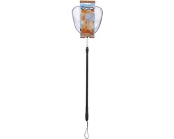 Schepnet - Visnet - Vijveronderhoud - Lichtgewicht ontwerp - 25 cm - Zwart