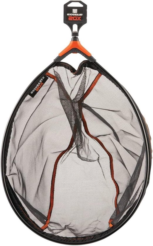 Schepnet - Visnet - Vissen - Drijvend schuim - 45x35cm - Zwart
