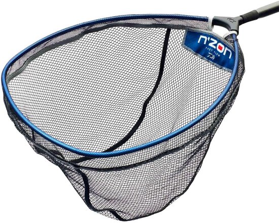 Schepnet - Visnet - Vissen in stroming - Waterafstotend materiaal - 55 cm - Zwart