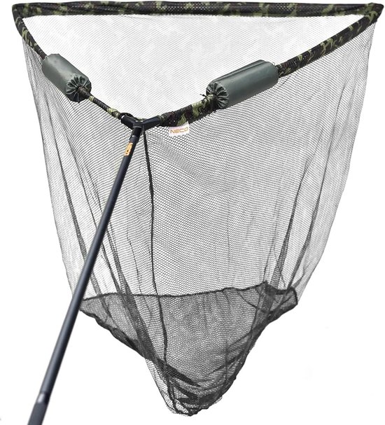 Schepnet - Visnet - Vissen op karper - Opvouwbaar en lichtgewicht - 100 x 100 cm - Moro
