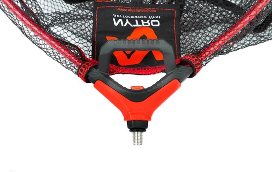 Schepnet - Visnet - Vissen - Sterk frame - 45cm - Zwart
