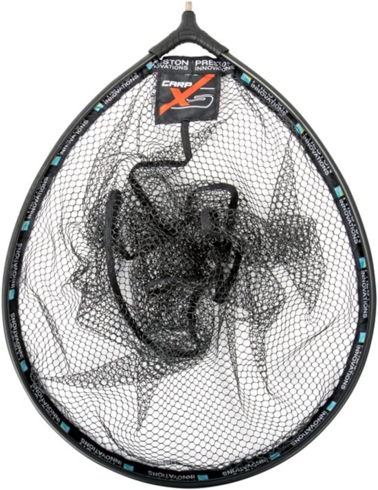 Schepnet - Visnet - Vissen - Sterk frame - 55 cm - Zwart
