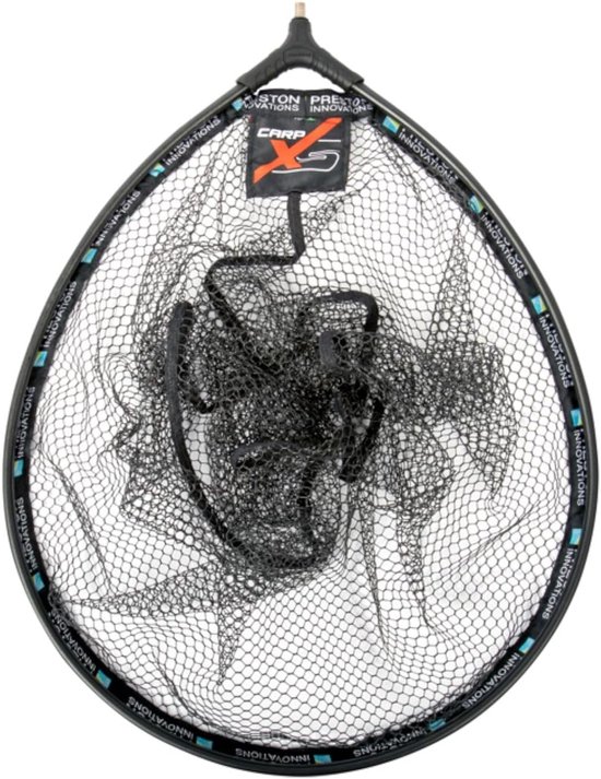 Schepnet - Visnet - Vissen Vangen - Sterk Aluminium Frame - 50 cm - Zwart