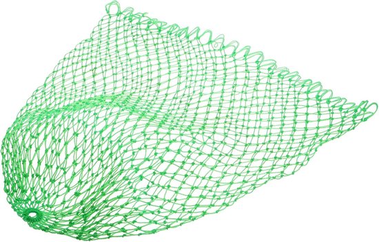 Schepnet Vissen - Garnalen Net - Vissen Met Voer - Compact Opvouwbaar - 50x40cm - Groen