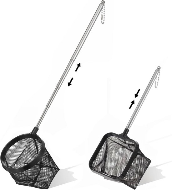 Schepnet Vissen - Landingsnet Vijver - Karper Zeevisnet - Roofvisnet - Veilig van Merkloos