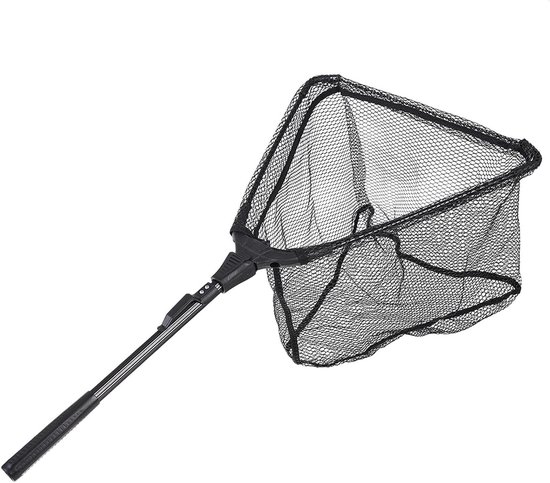 Schepnet Vissen - Visnet Opvouwbaar - Vangsten Beveiligen - Lichtgewicht Aluminium Frame - 70 cm - Niet gespecificeerd