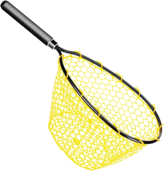 Schepnet Vliegenvis - Forelnet Vangnet - Efficiënt Vissen - Lange Hals Opening - 52 x 20 x 17 cm