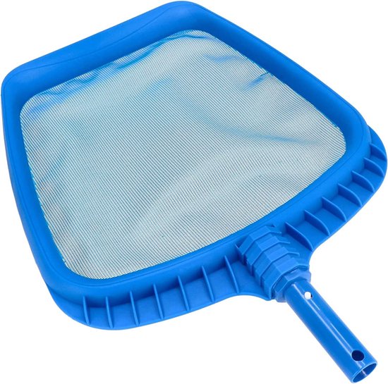 Schepnet - Waternet - Zwembad reinigen - Universele sluiting - 34 x 27 cm - Zwart