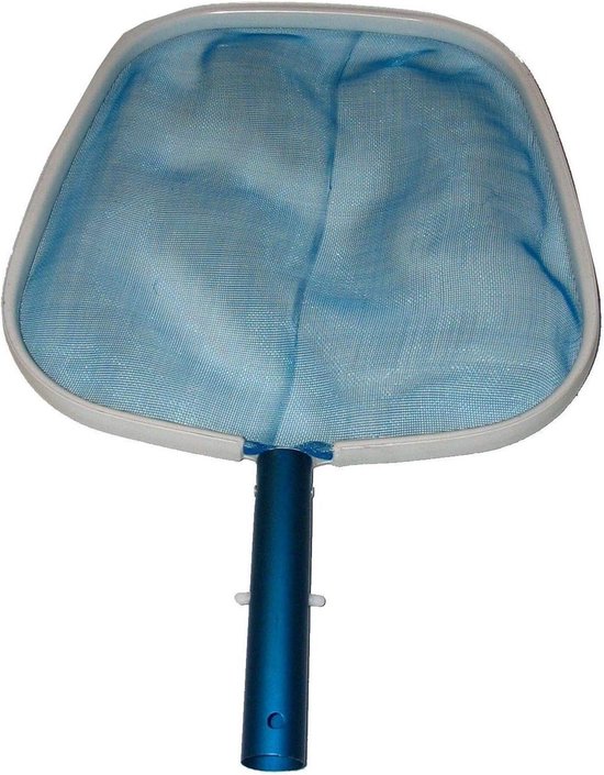 Schepnet Zwembad - Bladschepnet Pool - Zwembad Schoonmaken - Aluminium Frame - 485 cm - Zilver van Merkloos