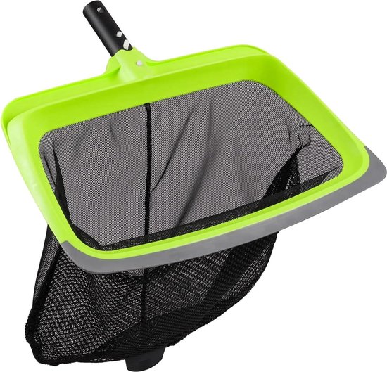Schepnet Zwembad - Bodemschepnet - Bladschepnet - Rubberen lip - Versterkt frame - Dubbellaags - Diep - Schepnet Schepnet Zwembad