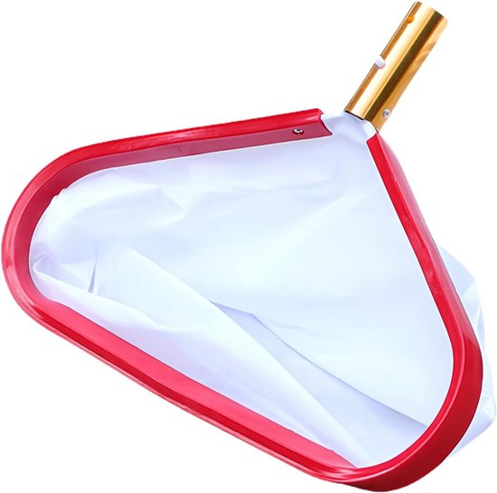 Schepnet Zwembad Bodemschepnet Lange Handgreep Fijnmazig Skimmernet Gevallen Bladeren Insecten Modder Schepnet Zwembad van Merkloos