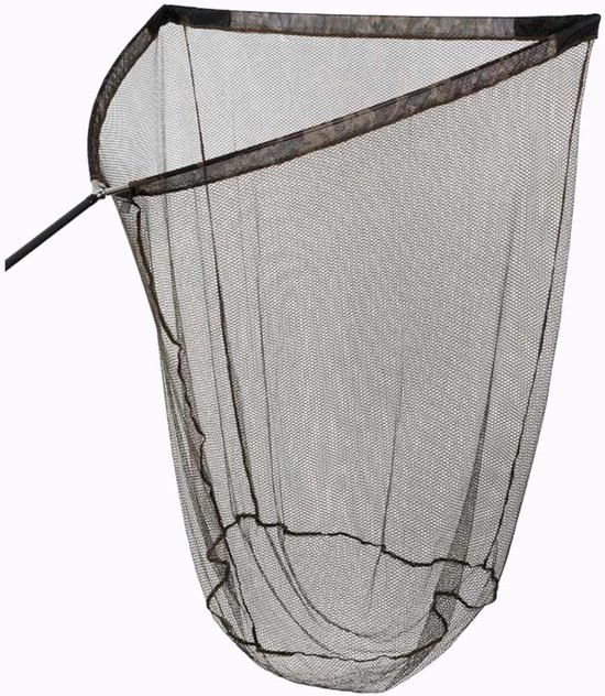 Scherp Schepnet - Visnet Intrekbaar - Karper Vissen - 42 Inch Camo Mesh - 107 cm - Camo