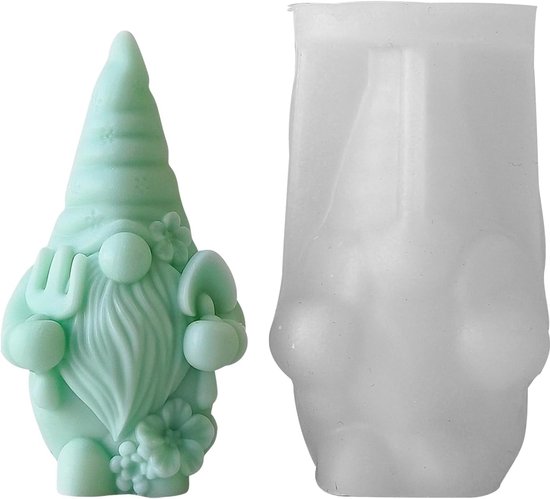 Schimmel - Schattige 3 D Siliconen Mal, Gezichtsloze