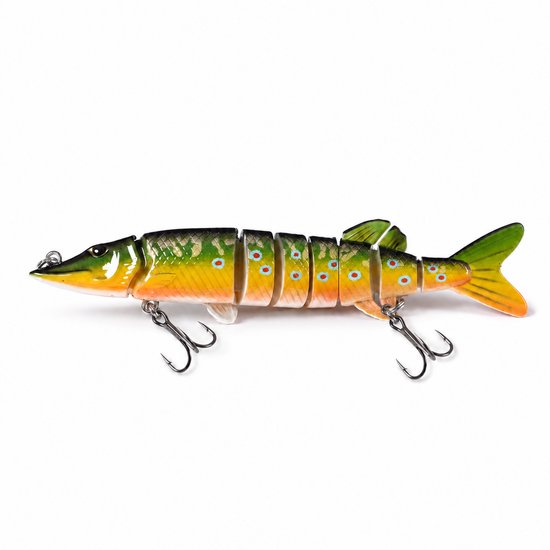S&D | Snoek kunstaas 20 cm / 67g - 8-delige XL swimbait - Geel