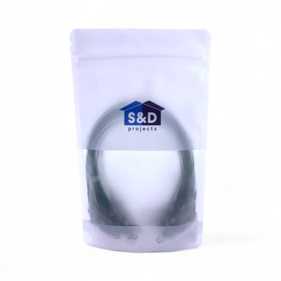 S&D - Stalen onderlijn vissen - 50 stuks - Groen - 14kg 25cm - Hengelsport - Voor roofvissen met kunstaas van S&D