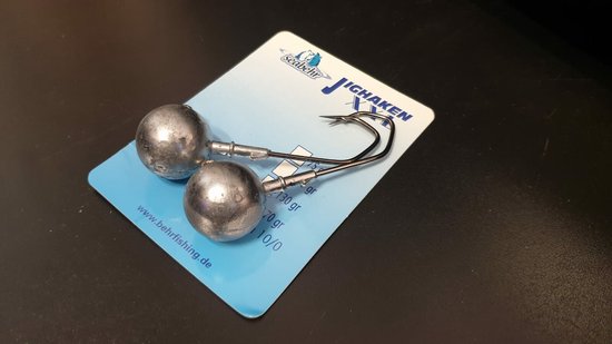 Seabehr Jighead met XXL haak | haakmaat 10/0 | 130gr. van Seabehr