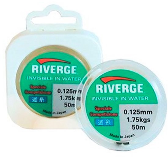 Seaguar Riverge 50 M Flurocarbon Transparant 0.065 mm van Merkloos