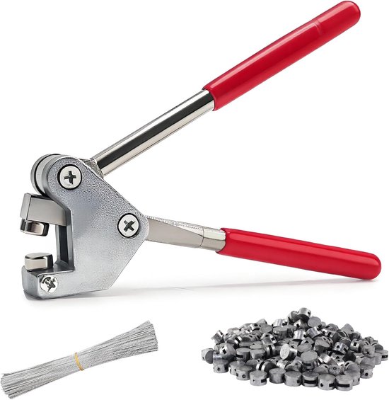 Sealing Rod Set, Sealing Flow Meters, Lead Pliers, Steel Sealing Pliers, Kit with 80 Sealing Wire (170 mm), 80 Lead - ShopVlot