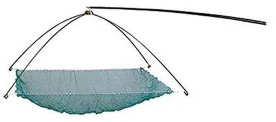Seanox Compleet Vierkant Schepnet 166 Cm Transparant