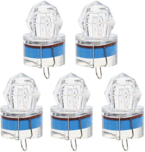 Seb2 - Fishing Lure Lamp - LED Onderwaterlicht - Shockproof - Blauw - Vissen Aantrekken - Praktisch en Energiezuinig - Geschikt voor Zoet- en Zo...