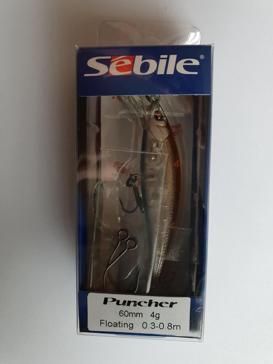 Sebile puncher- plug 60 mm -04 gram van SEB