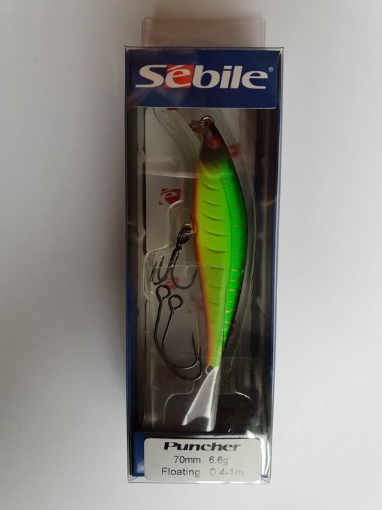 Sebile puncher plug 70 mm - 6.6 gram van SEB