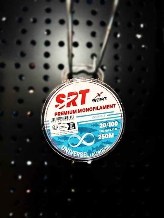 Sert Nylon SRT Universal 300m Invisible - Maat : 0.35mm