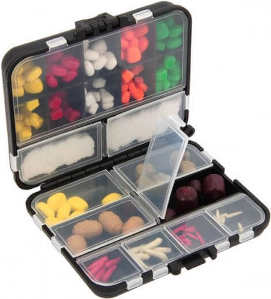 Set van 155 stuks NGT 'Klone' baits | Imitatie aas van NGT
