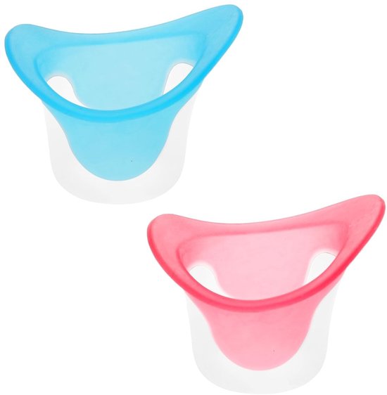 Set van 2 Herbruikbare Siliconen Oogspoelbekers, 10ml Oogdouche, Draagbare Oogverzorging, Oogspoeling en Oogverfrissing