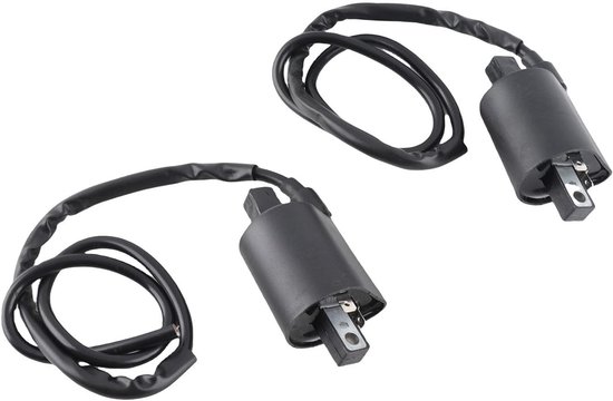 Set van 2 Motorfiets Ontstekingsspoelen, Korte en Lange Spoelen Geschikt voor Virago 1100 XV1100 1986-1999, Betrouwbare Ontsteking en Verbeterde Prestaties