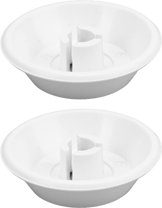 Set van 2 Plastic Spoelafdekkingen voor Naaimachines, Duurzaam en Geschikt voor Borduurmachines en Thuisgebruik