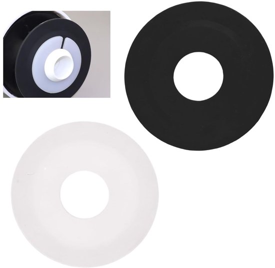 Set van 2 Ventielafdichtingen, Geschikt voor Siamp Skipper 45 en Storm 33A, Siliconen Afdichtingen, Waterdicht en Duurzaam, Diameter 72 mm, Toiletonderdelen en Accessoires van Merkloos