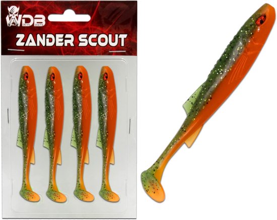 Shad Rubbervis Snoekbaars Roofvis Aas 12,5 cm - Hoge Actie en Sterke Aantrekkingskracht
