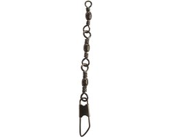 Shakespeare Trout Swivel With Snap Zwart 14 van Shakespeare