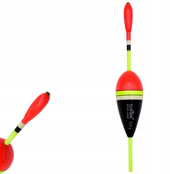 Shark Balsa Dobbelgat Dobber 12g - 16cm