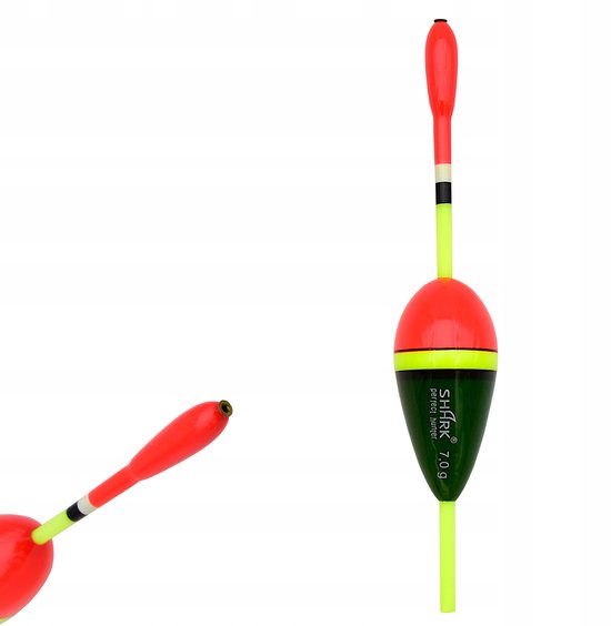 SHARK Balsa Dobbelgat Dobber 7g - 14cm - Topkwaliteit voor Vissers
